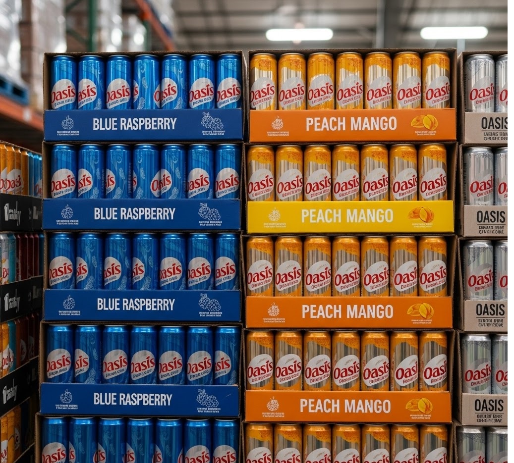 Oasis Energy Drink Wholesale