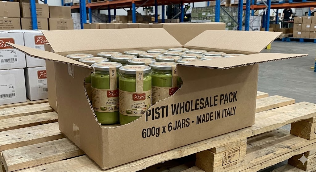 Pisti Sicilian Pistachio Cream Spread 600g Wholesale